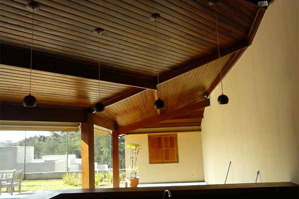 Forro de Madeira em SP Imagem